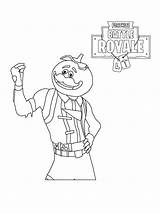 Fortnite Coloring Pages Print Printable Size sketch template