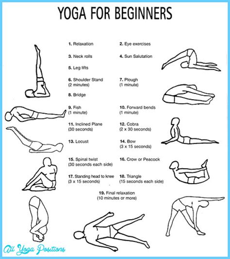 printable yoga poses chart infoupdateorg