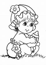 Coloring Pages Baby Bebê Riscos Para Bebe Pintar Coisas Patterns Kids Drawing Embroidery Bebes sketch template