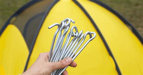 tent stakes  camping  wilderness times
