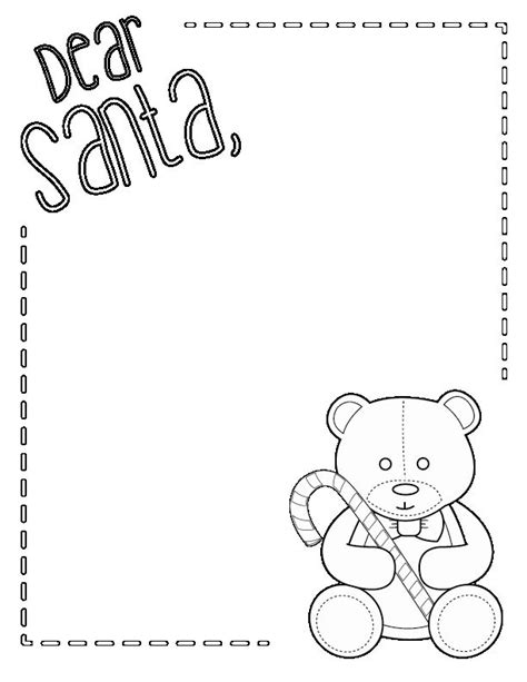 top printable letter  santa coloring page  learning coloring