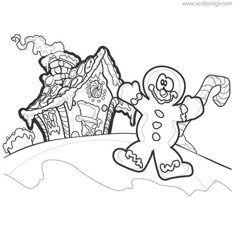 gingerbread man coloring pages  preschoolers xcoloringscom