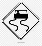 Road Squiggly Lines Sign Coloring Clipart Car Pinclipart sketch template