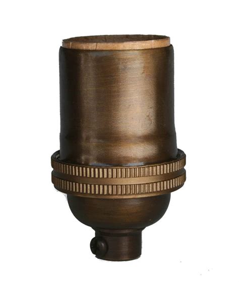 antique brass light bulb socket medium  base nostalgicbulbscom