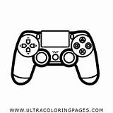 Controller Joystick Controlador Controllore Noun Stampare Ultracoloringpages Tegninger Recherche sketch template