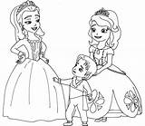 Sofia Coloring Pages First Princess Amber Baby Disney Princesses Two James Sophia Drawing Printable Color Print Getdrawings Getcolorings Comments sketch template