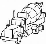 Pages Lorry Colouring Coloring Clipart Cliparts Truck Clip Construction Designs sketch template