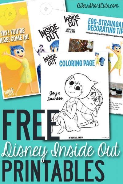 21 best inside out movie activities images in 2015 disney inside