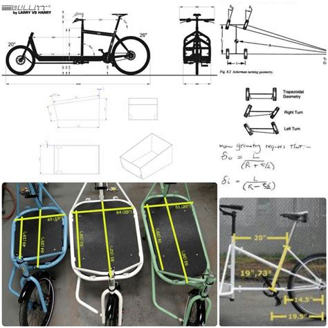 cargo bike design dimensions
