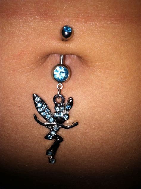 My Belly Button Ring Tinkerbell Belly Button Piercing Belly