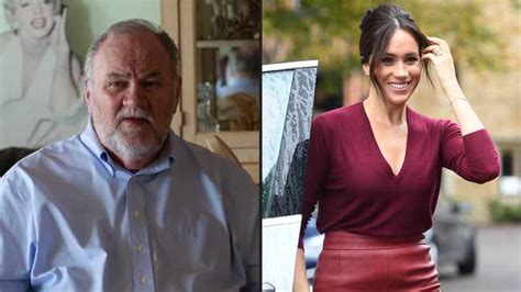 meghan s estranged father thomas markle is very pleased