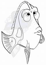 Dory Coloring Pages Swimming Keep Just Disney Book Deviantart Getdrawings Template sketch template