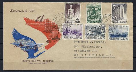 nederland nvph  dag envelop nr  met adres theo peters numismatiek filatelie bv