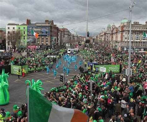 st patricks day parade dublin    dublin dublin ireland  days