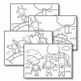 Goats Billy Gruff Three Coloring Pages Printable Getcolorings Getdrawings sketch template