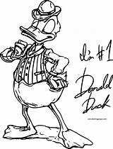Duck Donald Coloring Wecoloringpage Pages sketch template