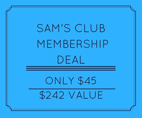 sams club membership deal  bonus  months   gift card mom saves money