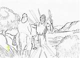 Balaam Donkey Moses Divyajanani sketch template