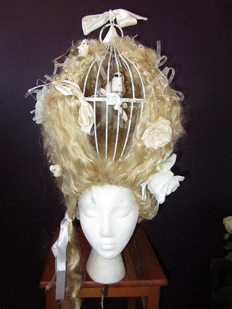 Items Similar To Wig Birdcage 18th Century Inspired