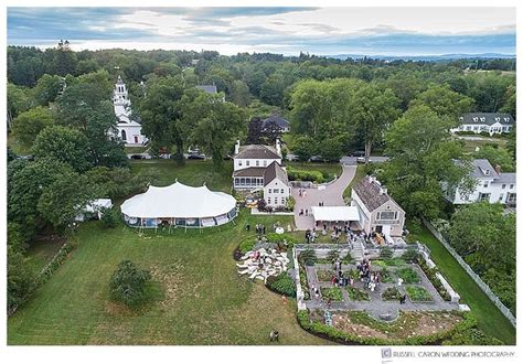 maine drone wedding photographer photograph  private residence