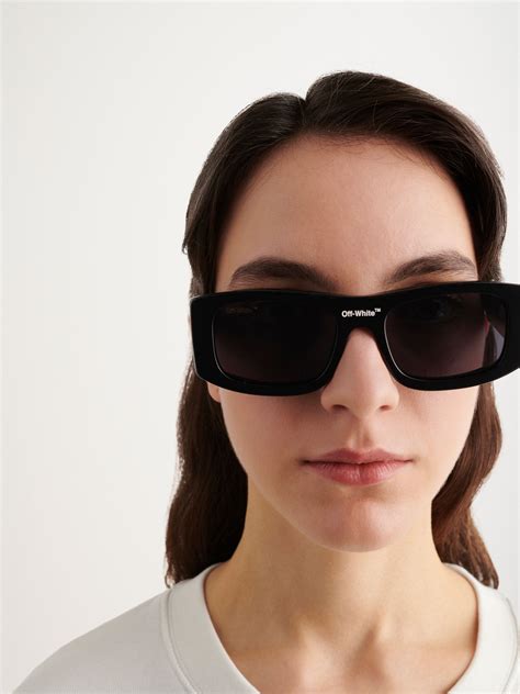 Lucio Rectangular Frame Sunglasses Off White™ Official Site