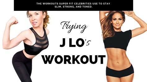 Jennifer Lopez Go To Full Body Workout Joana V Tries