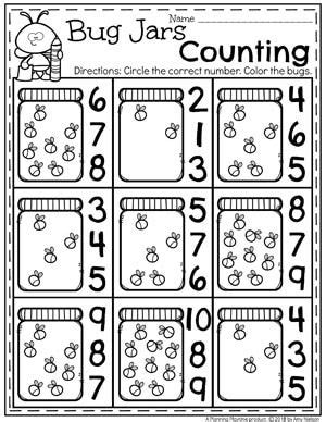 bug activities preschool worksheets preschool math preschool
