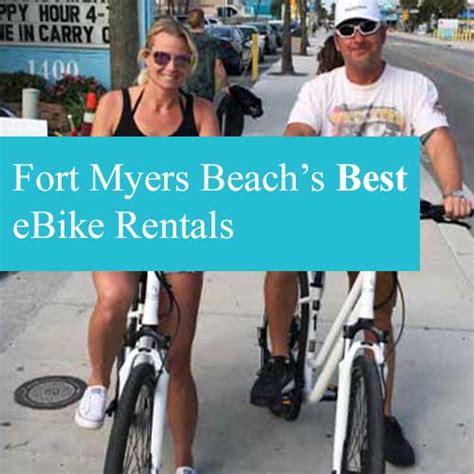 electric bike rentals fort myers beach sun  fun sport rentals
