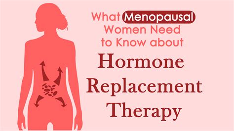 what menopausal women need to know about hormone replacement therapy