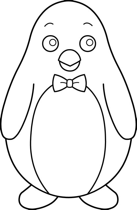 Penguin Clipart Black And White Free Download On Clipartmag