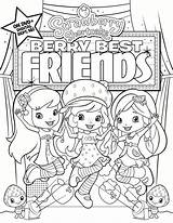 Friends Coloring Shortcake Strawberry Berry Sheet Giveaway Fox Printable Print Ss sketch template