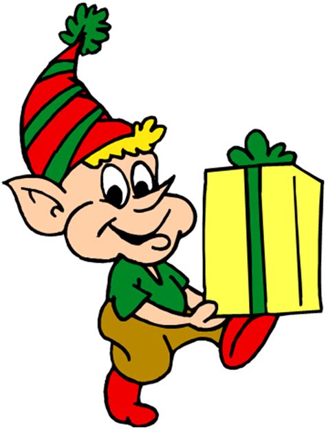 christmas elf pictures clipart