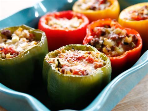 how to make stuffed peppers stuffed peppers recipe ree drummond