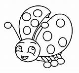 Ladybug Mariquita Joaninha Coccinelle Marieta Mignonne Mariquitas Bonica Carino Stampare Joaninhas Acolore Dibuix Calcar Colorier Dibuixos Tic Peques Coloritou Clipartmag sketch template