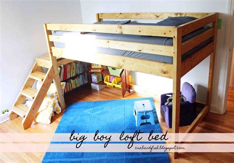 ana white big boy toddler loft bed diy projects