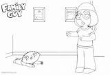 Coloring Pages Crying Stewie Guy Family Printable Kids sketch template