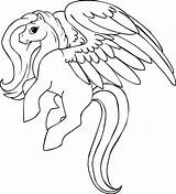 Pegasus Coloring4free Colorir Unicornio Asas Desenhos sketch template