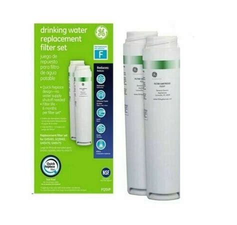 3pack Fit Fqsvf Ge Water Filter Ge Drinking Water Replacement Filter