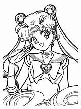 Moon Sailor Coloring Pages sketch template