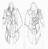 Creed Ezio Costume Deviantart Llama Rabid Artwork Drawing Sketch Sewing Assassin Progression Template Visit Dibujos Armor Coloring Anime sketch template