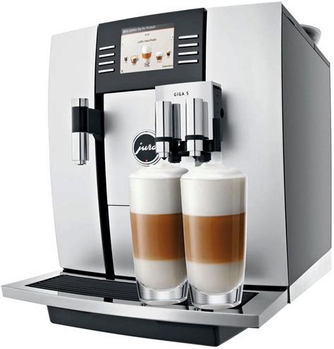 jura kaffeevollautomat  giga  aluminium otto