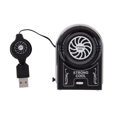 computer peripheral external cooling fan mini flexible vacuum led usb cooler air extracting