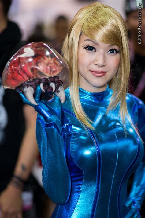 Samus Aran Zero Suit Cosplay