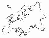 Europe Pattern Continent Outline Printable Map Template Continents Patternuniverse Printables America Patterns Templates Cut Coloring Stencil Use Print Stencils North sketch template