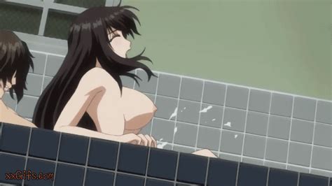 hentai girl bathing in cum