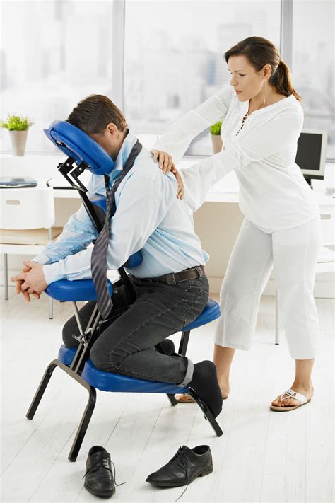 Chair Massage Benefits Workplace Felisa Quinonez