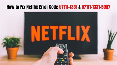 fix netflix error code