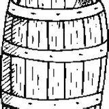 Barrel Coloring Pages Post sketch template