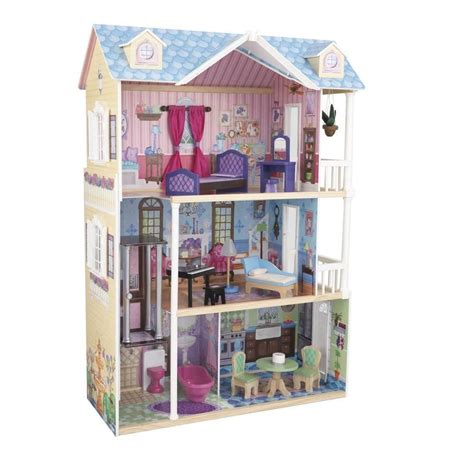 kidkraft  dreamy dollhouse play set doll house kids pretend play