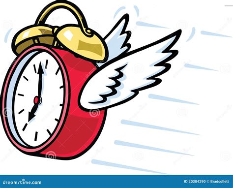 time flies stock vector illustration   moving